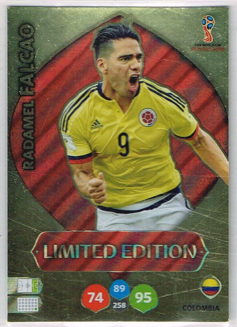 Radamel Falcao - 2018 FIFA World Cup Russia Adrenalyn XL Limited Edition #LE-RF - Near Mint