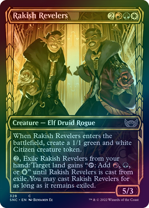 Rakish Revelers - Golden Age Showcase (Foil) (SNC)