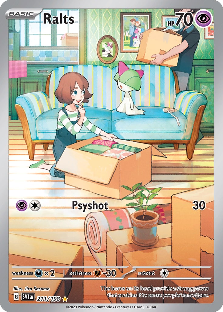 Ralts – Scarlet & Violet 211 – Pokémon TCG single card | Lichcards Hauptbild