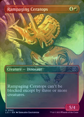 Rampaging Ceratops - Borderless (Foil) (LCI)