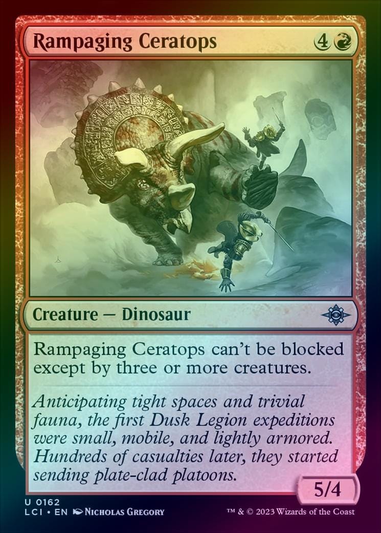 Rampaging Ceratops (Foil) (LCI)