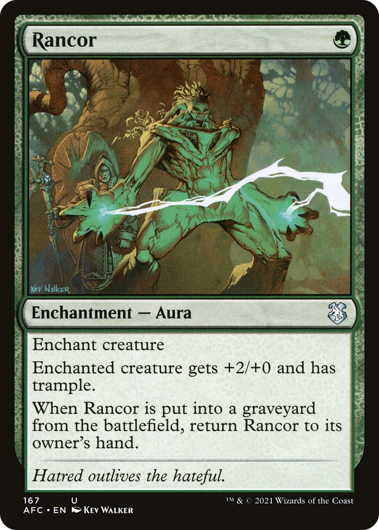 Rancor – Commander: Adventures in the Forgotten Realms 167 – Magic: The Gathering single card | Lichcards
