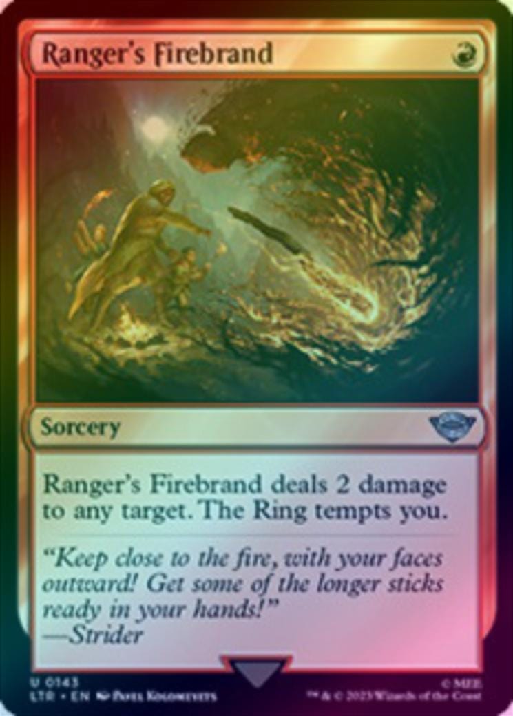 Ranger's Firebrand (Foil) (LTR)