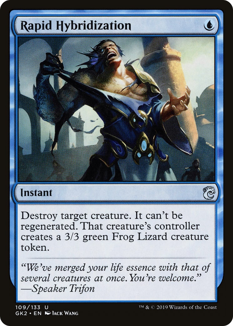 Rapid Hybridization – Ravnica Allegiance: Guild Kits 109 – Magic: The Gathering single card | Lichcards Imagen principal del producto