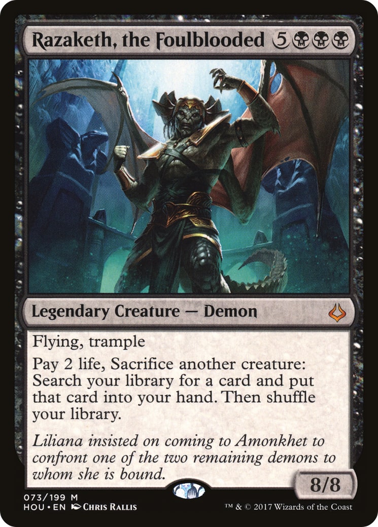 Razaketh, the Foulblooded – Hour of Devastation 73 – Magic: The Gathering single card | Lichcards Image principale du produit