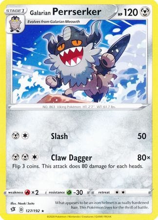 Rebel Clash - 127/192 - Galarian Perrserker