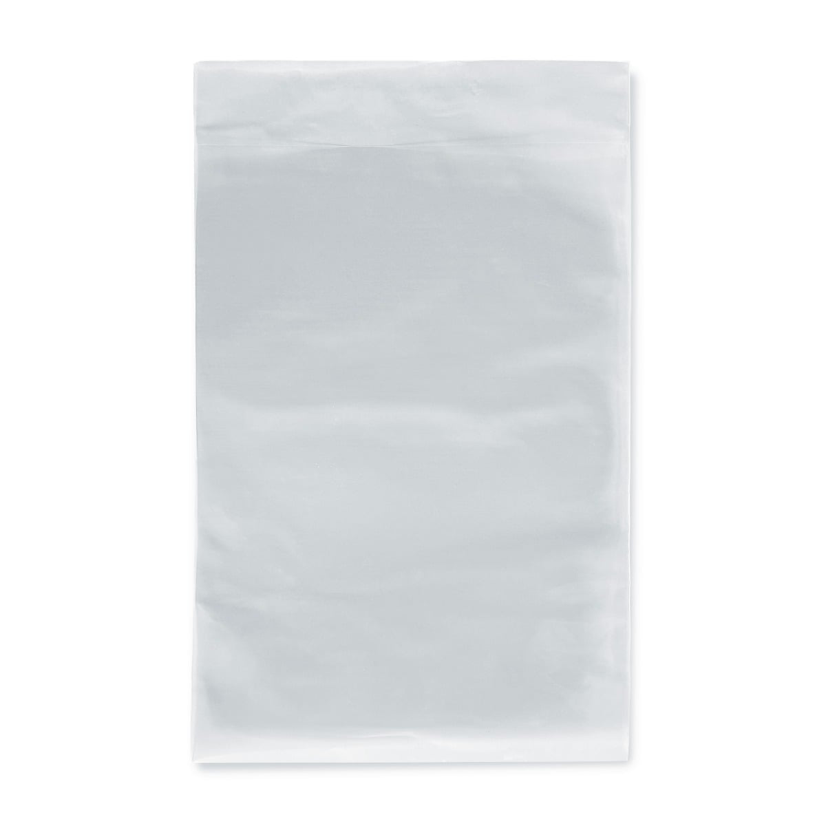 Eén losse BCW Silver/Regular comic book bag, heldere polypropyleen hoes