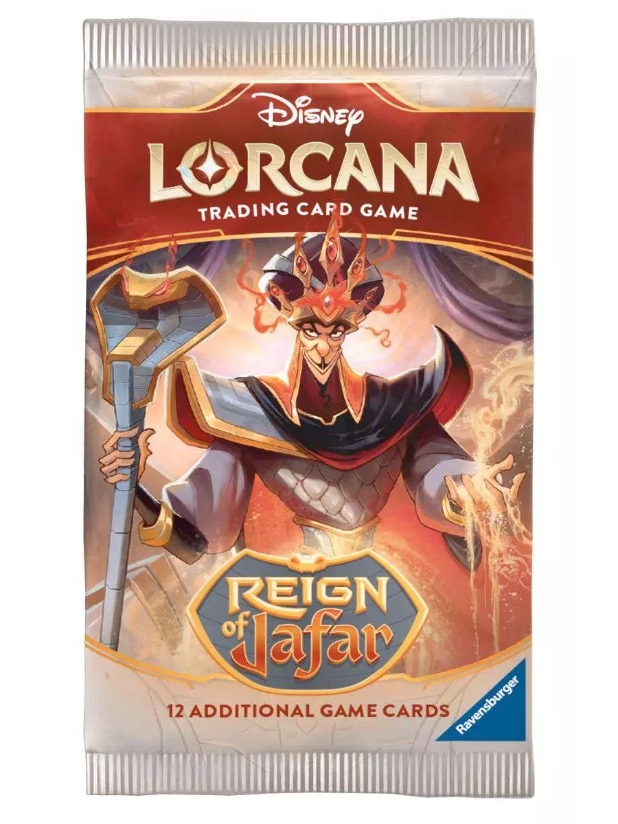 Disney Lorcana Reign of Jafar - boosterpakje met Jafar-artwork uit de booster box