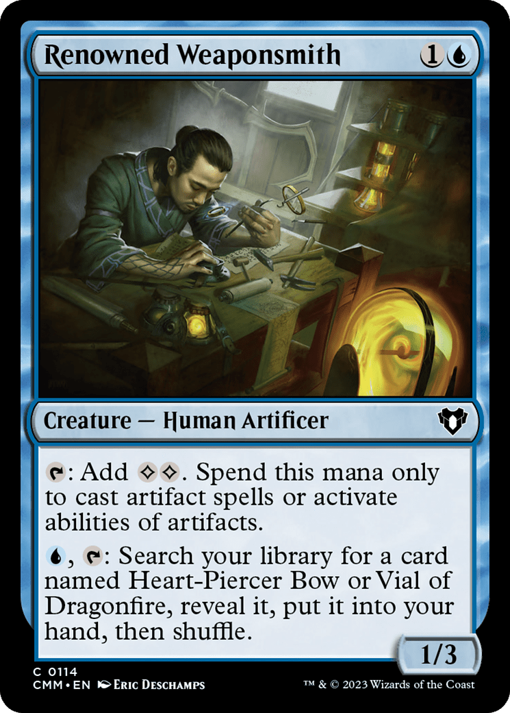 Renowned Weaponsmith (CMM)