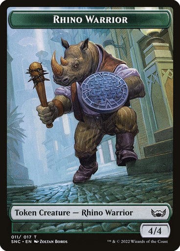 Rhino Warrior Token (SNC)