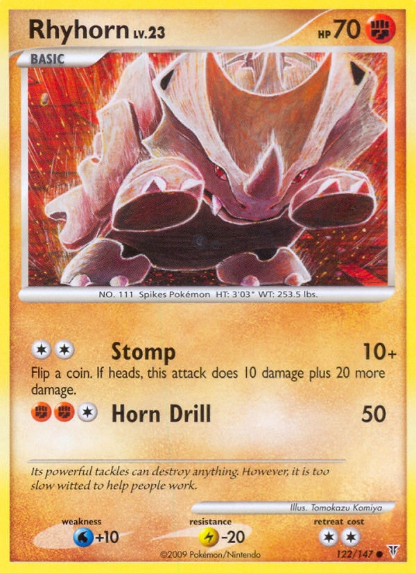 Rhyhorn Lv.23 – Supreme Victors 122 – Pokémon TCG single card | Lichcards