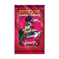 Riftbound Vendetta Engelse losse foil booster pack Akali artwork | Lichcards
