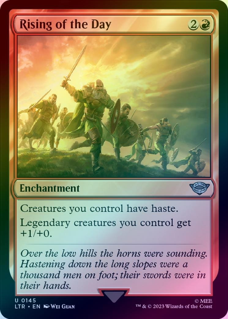 Rising of the Day (Foil) (LTR)