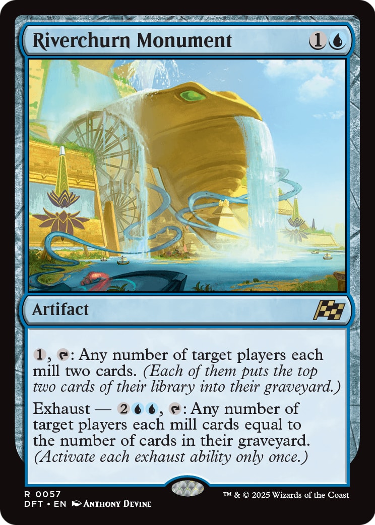 Riverchurn Monument – Aetherdrift 57 – Magic: The Gathering single card | Lichcards Image principale du produit