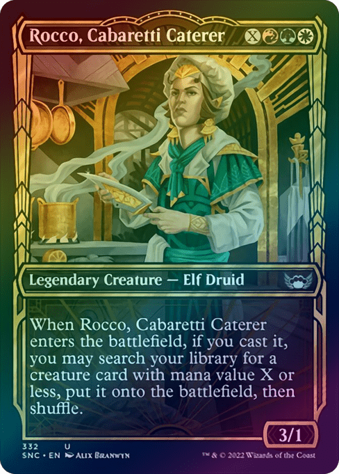 Rocco, Cabaretti Caterer - Golden Age Showcase (Foil) (SNC)