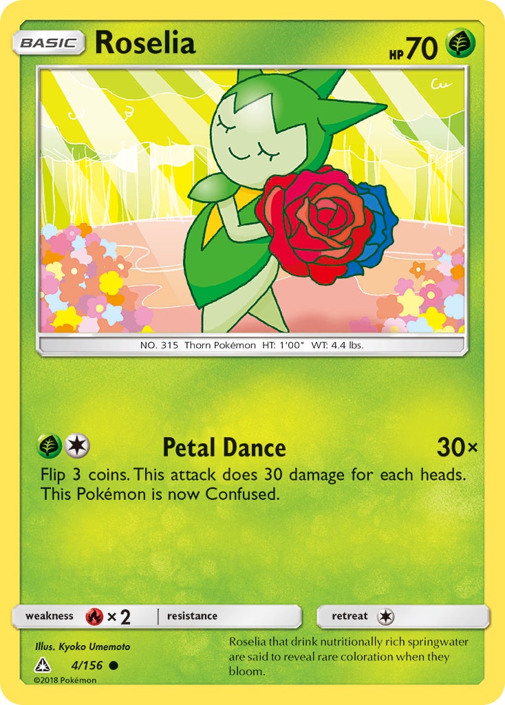 Roselia – Ultra Prism 4 – Pokémon TCG single card | Lichcards Immagine principale del prodotto