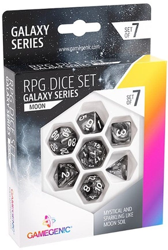 RPG Dice Set - Galaxy Series Mars (7 stuks) 4251715405093 Hover Image