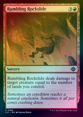 Rumbling Rockslide (Foil) (LCI)