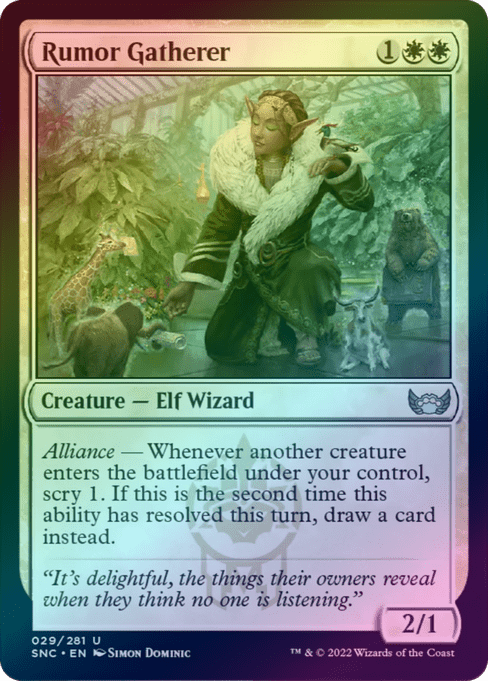 Rumor Gatherer (Foil) (SNC)