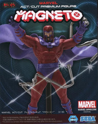 SEGA Marvel ACT/CUT Premium Figure Magneto van 16 cm - 4582733434650