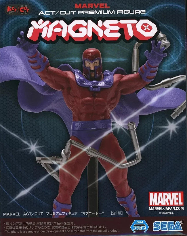 Figure Magneto Marvel Act/Cut Premium 16 cm Hover Image
