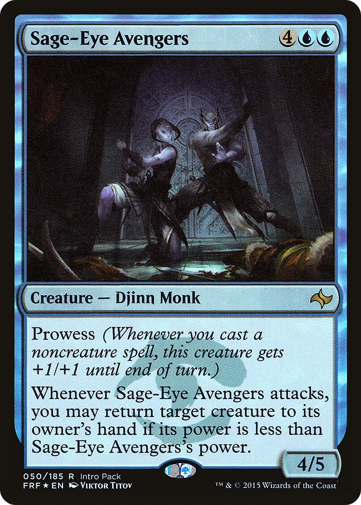 Sage-Eye Avengers – Fate Reforged: Promos 50 – Magic: The Gathering single card | Lichcards