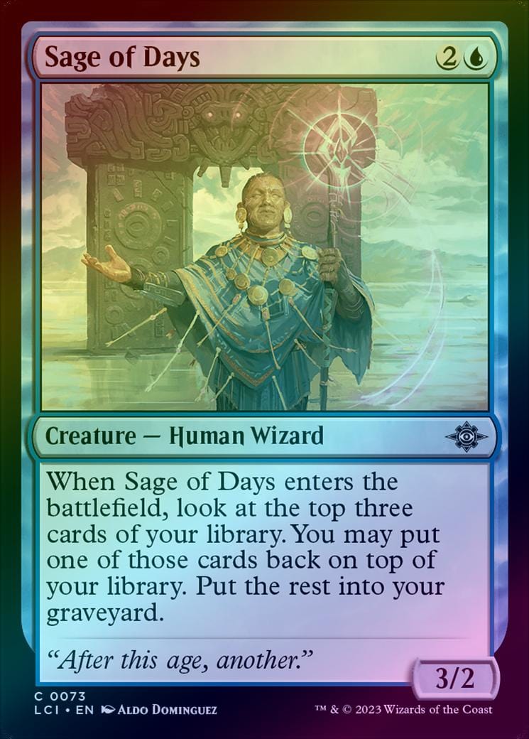 Sage of Days (Foil) (LCI)