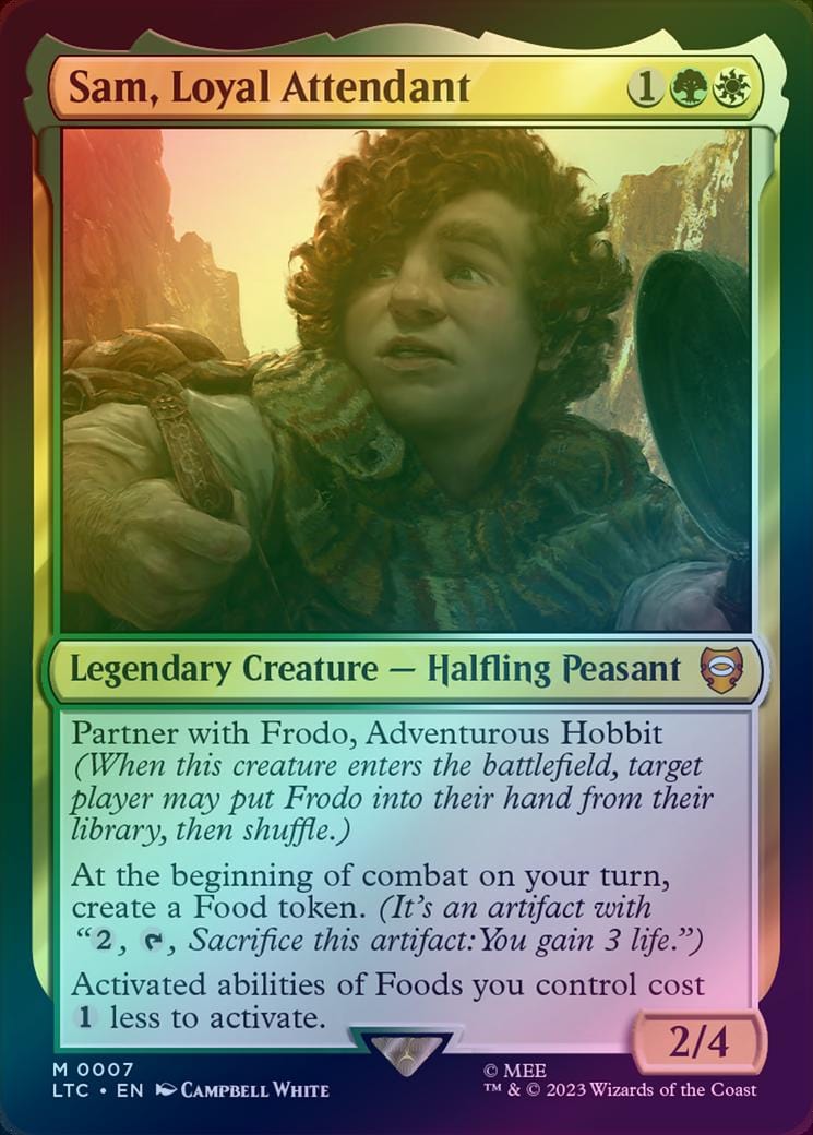 Sam, Loyal Attendant (Foil) (LTC)