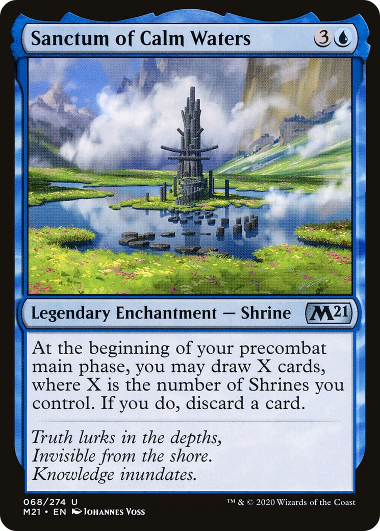 Sanctum of Calm Waters – Core 2021 68 – Magic: The Gathering single card | Lichcards Hoofdafbeelding