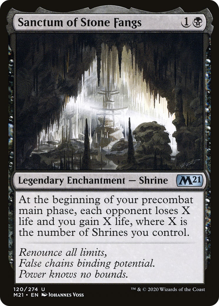 Sanctum of Stone Fangs – Core 2021 120 – Magic: The Gathering single card | Lichcards Hoofdafbeelding