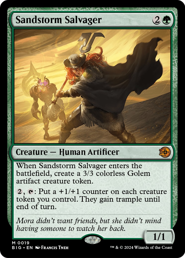Sandstorm Salvager – The Big Score 19 – Magic: The Gathering single card | Lichcards