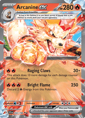 Scarlet & Violet - 032/198 - Arcanine ex