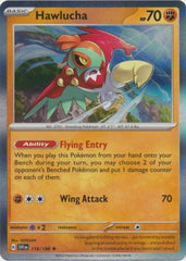 Scarlet & Violet - 118/198 - Hawlucha - Holo