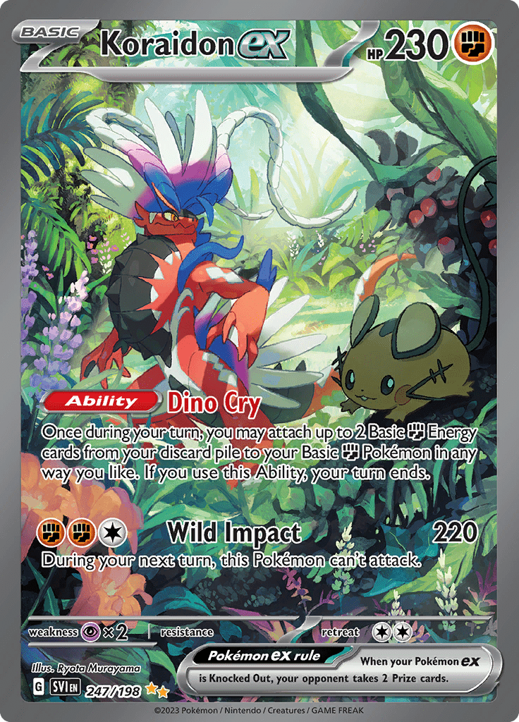 Scarlet & Violet - 247/198 - Koraidon ex