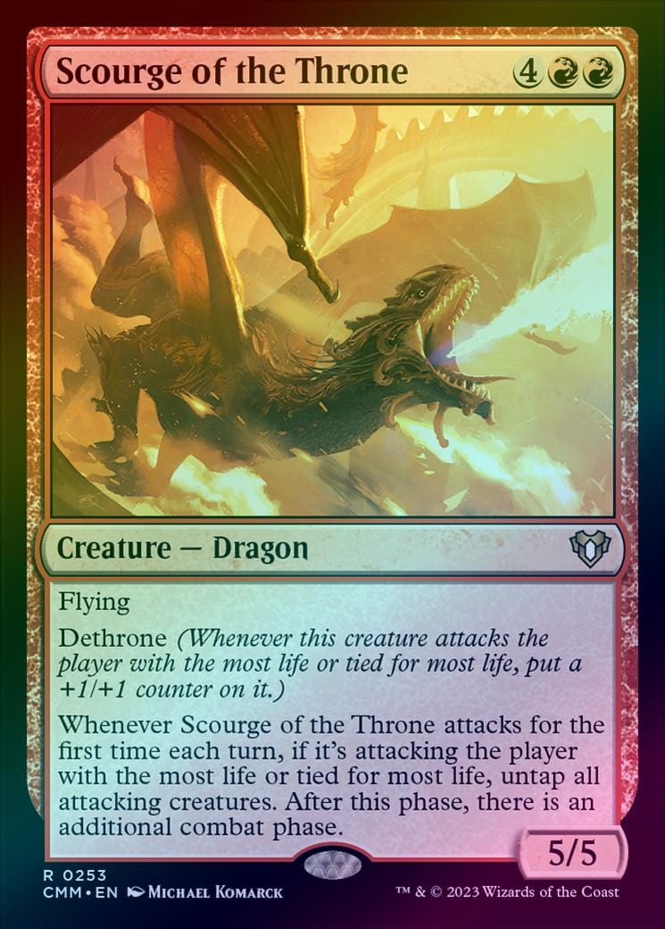 Scourge of the Throne (Foil) (CMM)