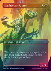 Scytheclaw Raptor - Borderless (Foil) (LCI)