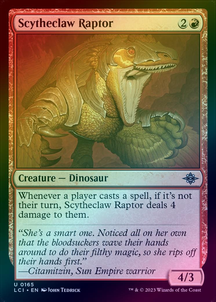 Scytheclaw Raptor (Foil) (LCI)