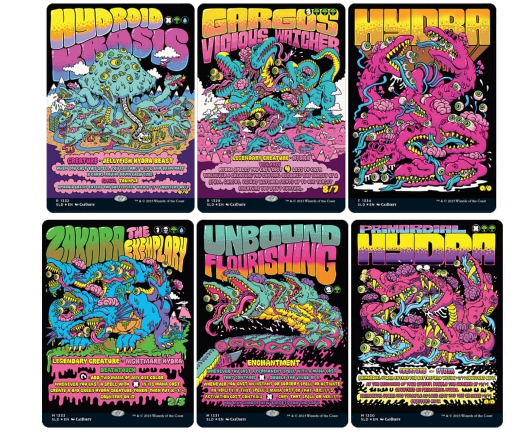 Secret Lair: Calling All Hydra Heads Magic The Gathering 195166250939