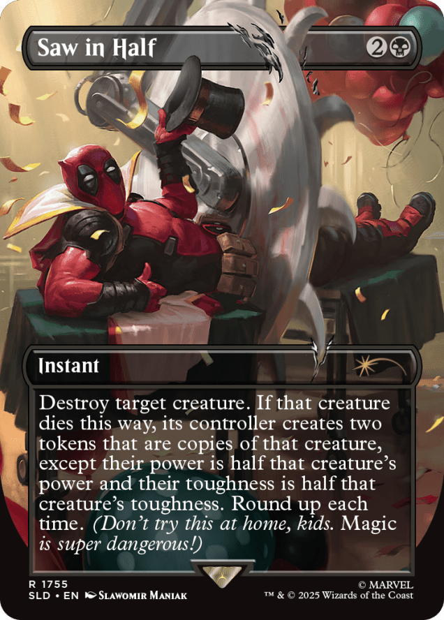 Secret Lair x Marvel: Deadpool Magic The Gathering 195166299204