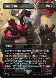 Secret Lair Deadpool - kaartafbeelding uit de drop