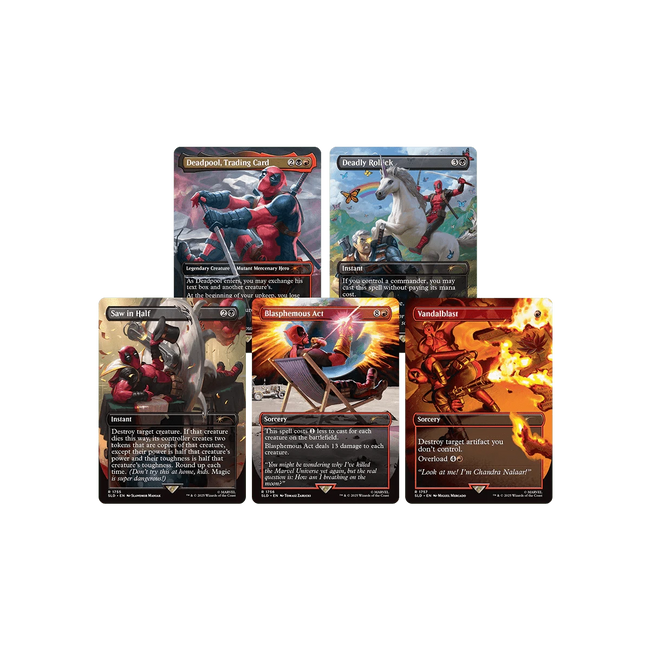 Secret Lair x Marvel: Deadpool Magic The Gathering 195166299204 Hover Image