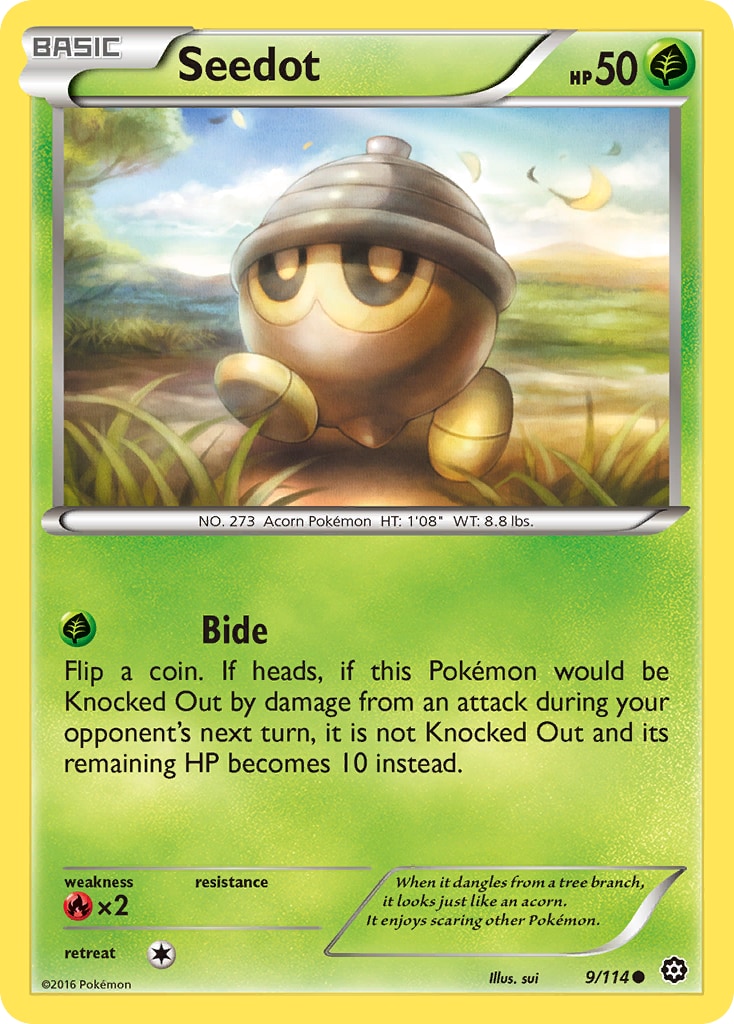 Seedot – Steam Siege 9 – Pokémon TCG single card | Lichcards