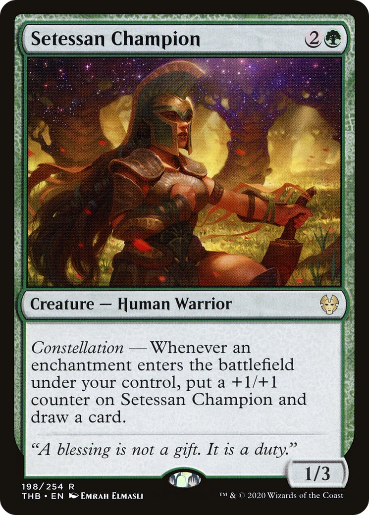 Setessan Champion – Theros Beyond Death 198 – Magic: The Gathering single card | Lichcards Hauptbild