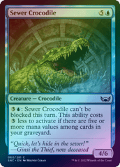 Sewer Crocodile (Foil) (SNC)