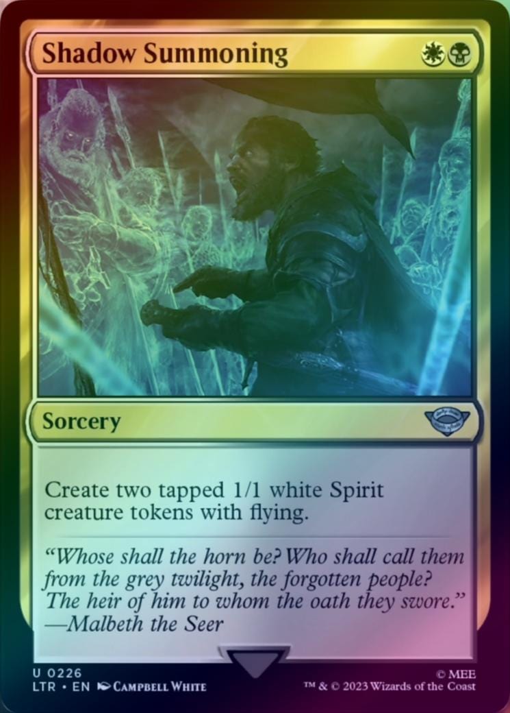 Shadow Summoning (Foil) (LTR)