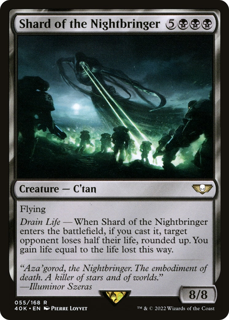Shard of the Nightbringer – Universes Beyond: Warhammer 40,000 55 – Magic: The Gathering single card | Lichcards Immagine principale del prodotto