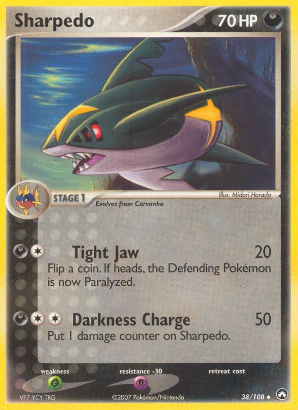 Sharpedo – EX Power Keepers 38 – Pokémon TCG single card | Lichcards Immagine principale del prodotto