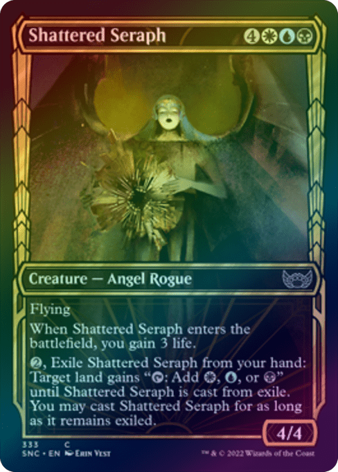 Shattered Seraph - Golden Age Showcase (Foil) (SNC)