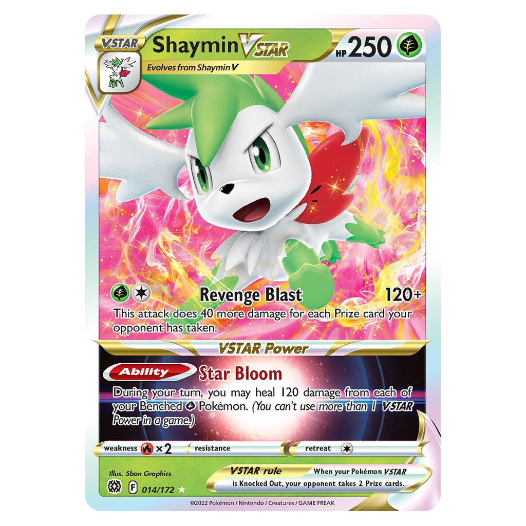 Shaymin VSTAR 014/172 uit de Pokémon Brilliant Stars set