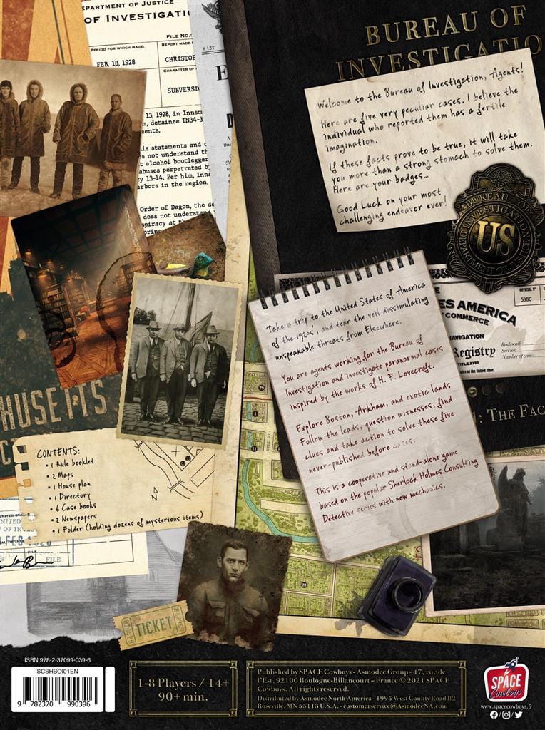 Sherlock Holmes Consulting Detective Bureau of Investigation (EN) 9782370990396